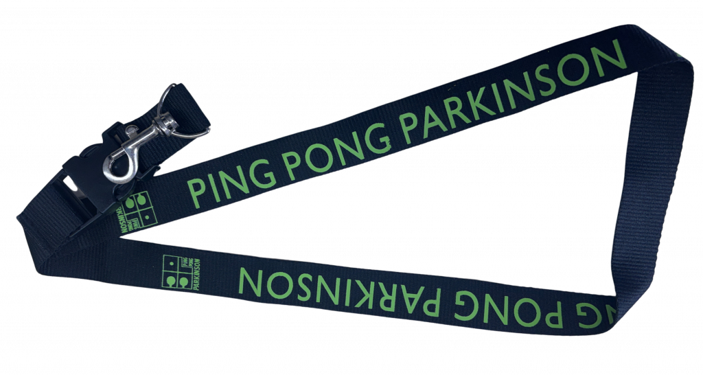 Schlüsselband PingPongParkinson