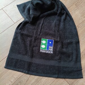 PPP Frottee-Handtuch schwarz / Restbestand