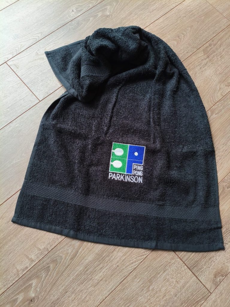 PPP Frottee-Handtuch schwarz / Restbestand